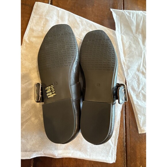 Miz Mooz Zephyr Leather Gunmetal Gray Mary Jane | Size 40 - Picture 9 of 14